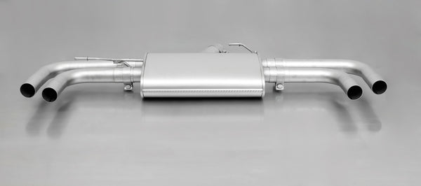 REMUS Sport Exhaust Axle-back-system with 4 chromed tips angled/angled for BMW X4 F26