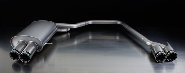 REMUS RACING Sport Exhaust Cat-back-system with 4 polished tips street race for BMW 5 Series F10 Sedan/F11 Touring