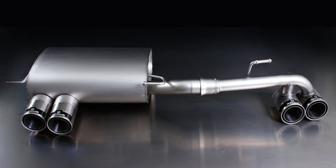 REMUS RACING Sport Exhaust Axle-back-system with 4 polished street race tips for BMW 1 Series E82 Coupe/E88 Cabrio