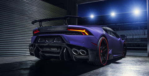 VORSTEINER Verona Edizione Aero Decklid Carbon Fiber PP 2x2 Glossy for LAMBORGHINI Huracan Performante