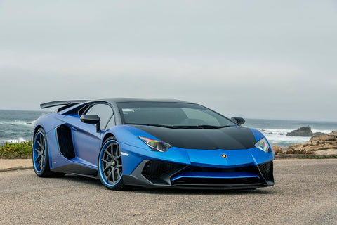 VORSTEINER Zaragoza Edizione Aero Hood Carbon Fiber PP 2x2 Glossy for LAMBORGHINI Aventador