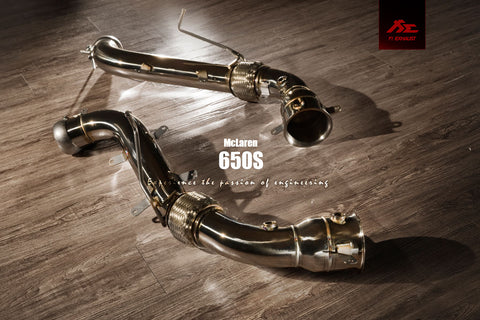 FI Exhaust McLaren 650s DownPipe Only