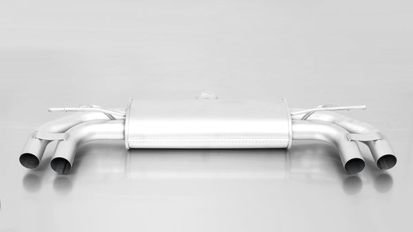 REMUS Quad Resonated Sport Exhaust Cat-back-system (non-resonated mid-section) for VW Golf VII GTI Performance/Clubsport