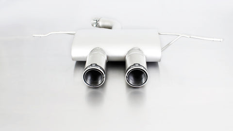 REMUS Sport Exhaust Cat-back-system Center Exit R-Look with 2 polished street race tips for Golf VI GTI/E35