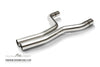 FI Exhaust Porsche 958.2 Cayenne Turbo 4.8T Mid X Pipe + Valvetronic Mufflers + Quad Tips