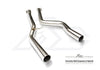 FI Exhaust Porsche 958.1 Cayenne S Hybrid Mid X Pipe + Valvetronic Mufflers + Quad Tips