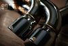 FI Exhaust Porsche 991/991.2 Turbo Catless Mid Pipe + Valvetronic Mufflers