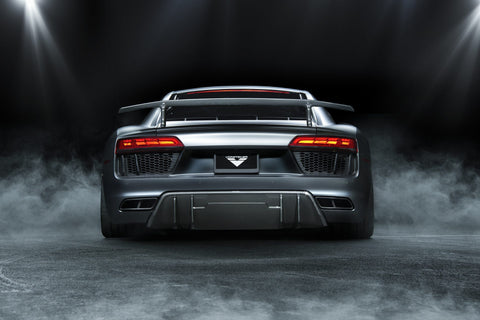 VORSTEINER Audi R8 VRS Aero Rear Diffuser Carbon Fiber PP 2x2 Glossy