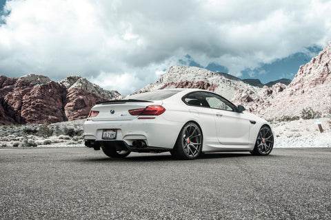 VORSTEINER VRS Aero Side Blades Carbon Fiber PP 1x1 Glossy for BMW F12 M6