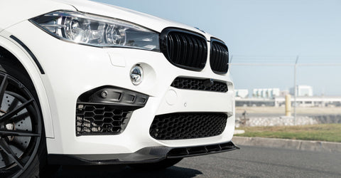 VORSTEINER VRS Aero Front Splitter Carbon Fiber PP 2x2 Glossy for BMW F85/F86 X5M/X6M