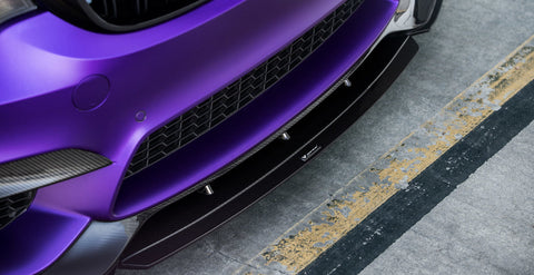 VORSTEINER VRS GTS-V Aero Front Spoiler Carbon Fiber PP 1x1 Glossy for BMW F8X M3/M4