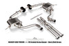FI Exhaust Maserati Gran Turismo S (MC Bumper) Valvetronic Mufflers + Dual Tips