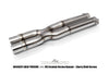FI Exhaust Maserati Gran Turismo S (MC Bumper) Valvetronic Mufflers + Dual Tips