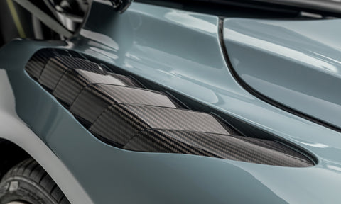VORSTEINER Silverstone Edition Aero Front Fenders w/ Integrated Vents Carbon Fiber PP 2x2 Glossy for MCLAREN 720S