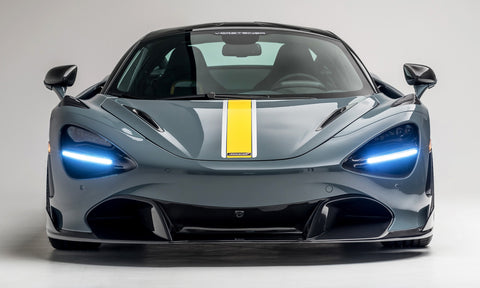 VORSTEINER Silverstone Edition Aero Front Spoiler Carbon Fiber PP 2x2 Glossy for MCLAREN 720S