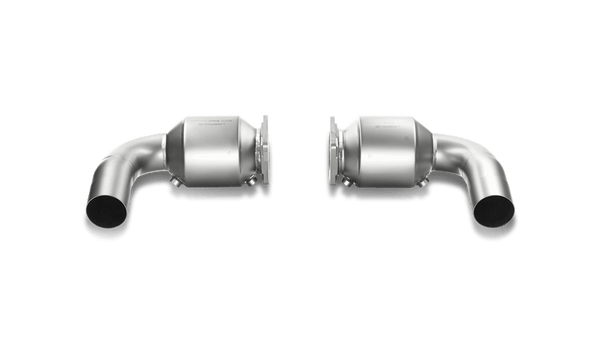 PORSCHE 911 TURBO/TURBO S (997 FL) 2010 Link pipe set (100 cpsi cats, Titanium) L-PO997TFLS-100