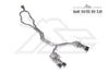 FI Exhaust Audi S4/S5 (B9) Front Pipe + Mid X Pipe + Rear Mufflers + Quad Silver Tips