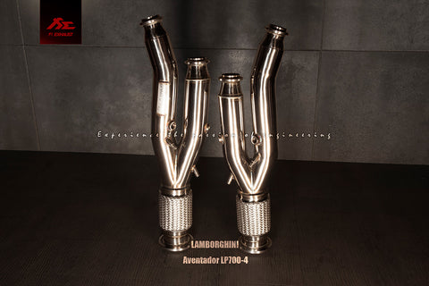 FI Exhaust Lamborghini Aventador DownPipe Only