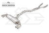 FI Exhaust Bentley Bentayga Mid X-Pipe + Rear Mufflers