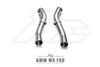 FI Exhaust BMW M5 F90 Front Pipe + Mid Pipe + Valvetronic Mufflers + Quad Tips
