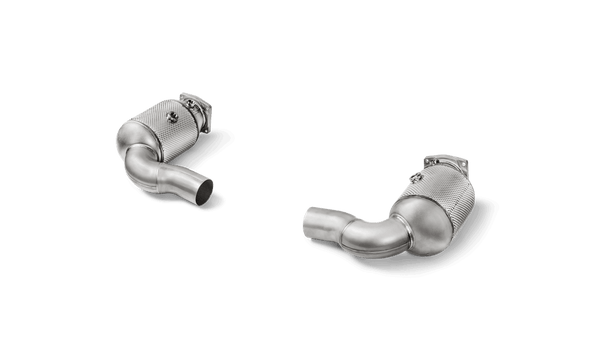PORSCHE 911 TURBO / TURBO S (991.2) 2016 Link Pipe Set w Cat (SS) L-PO/SS/2H
