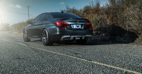 VORSTEINER VRS Aero Rear Diffuser Carbon Fiber PP 1x1 Glossy for BMW F10 M5