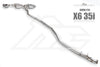 FI Exhaust BMW X6 35i F16 Front Pipe + Mid Pipe + Valvetronic Mufflers + Quad Tips