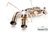 FI Exhaust Ferrari F12 Berlinetta Valvetronic Mufflers + Quad Tips