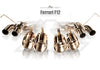 FI Exhaust Ferrari F12 Berlinetta Valvetronic Mufflers + Quad Tips