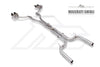 FI Exhaust Maserati Ghibli Front Pipe + Mid X Pipe + Valvetronic Mufflers + Quad Tips