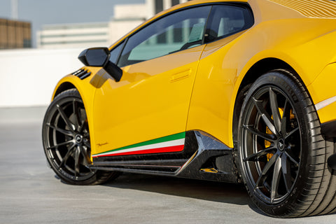 VORSTEINER Vincenzo Edizione Aero Side Blades Vorsteiner Carbon Matrix PP Glossy for LAMBORGHINI Huracan Performante