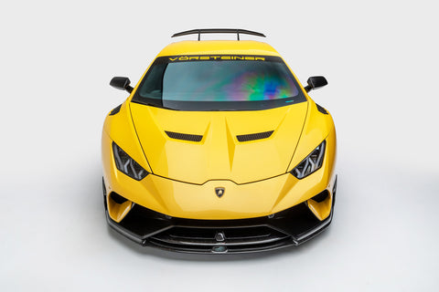 VORSTEINER Vincenzo Edizione Aero Bonnet Primered with 2X2 underside PP Glossy for LAMBORGHINI Huracan Performante