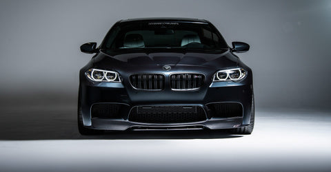 VORSTEINER VRS Aero Front Splitter Carbon Fiber PP 1x1 Glossy for BMW F10 M5