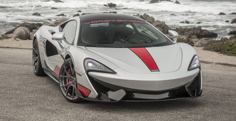 VORSTEINER VS Aero Front Splitter Carbon Fiber PP 2x2 Glossy for MCLAREN 570S