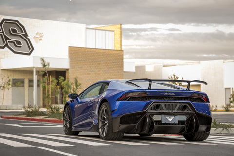 VORSTEINER Novara Edizione Aero Decklid Carbon Fiber PP 2x2 Glossy for LAMBORGHINI Huracan Performante