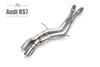 FI Exhaust Audi RS7 Sportback Front Pipe + Mid X Pipe + Rear Mufflers + Dual Tips