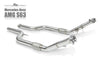 FI Exhaust Mercedes-Benz S63 AMG Coupe Mid X Pipe + Valvetronic Mufflers