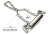 FI Exhaust Mercedes-Benz AMG SLS Mid X Pipe + Valvetronic Mufflers