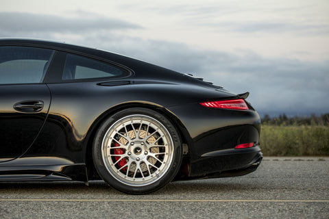 VORSTEINER V-GT Aero Rear Diffuser Carbon Fiber PP 1x1 Glossy for PORSCHE 991 Carrera