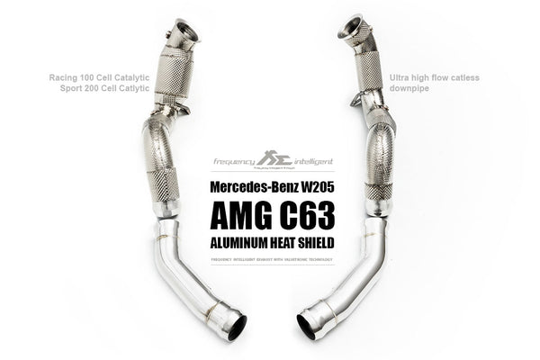 FI Exhaust Mercedes-Benz C63/C63s AMG DownPipe Only