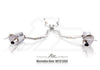 FI Exhaust Mercedes-Benz E350 Mid X Pipe + Valvetronic Mufflers