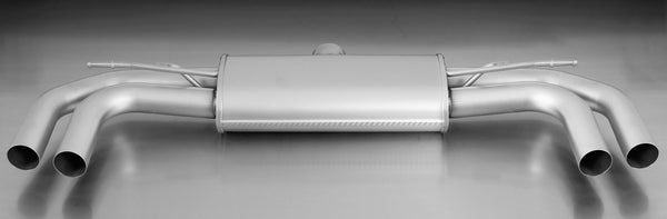 REMUS Sport Exhaust centered Axle-back-system (optional tail pipes) for Audi A3 Limousine Quattro type 8V
