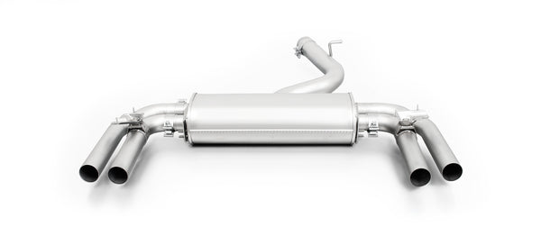REMUS Sport Exhaust Axle-back-system with 2 integrated electrical valves (optional tips) for Audi S3 Sedan Quattro type 8V
