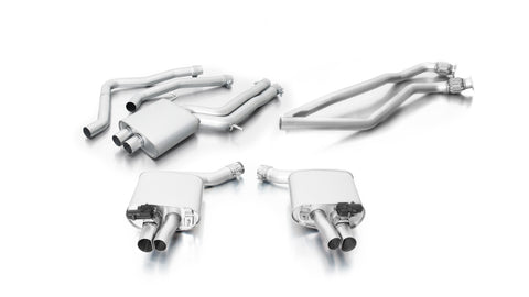 REMUS Sport Exhaust Cat-back-system with integrated valves for Audi RS6 C7 Avant/RS7 Sportback