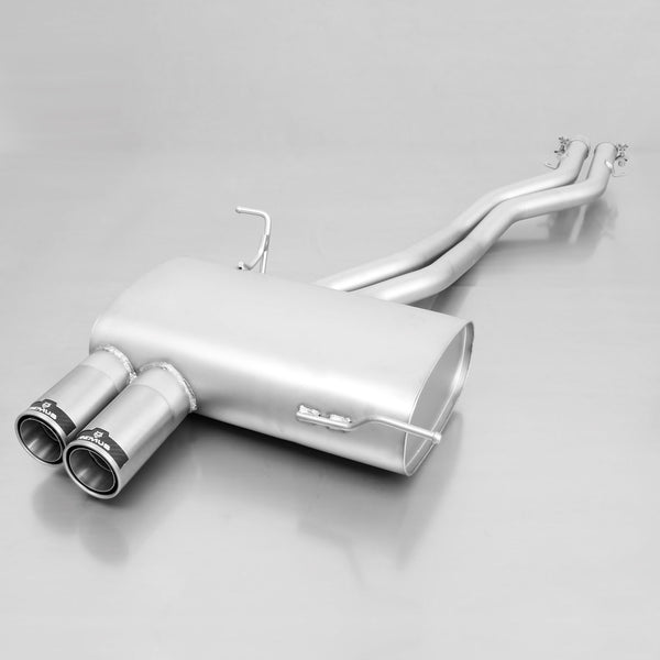 REMUS Sport Exhaust Axle-back-system with 2 polished street race tips for BMW Z4 E85 Roadster