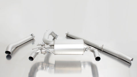 REMUS Cat-back-system with integrated valve system (optional tail pipes) for Ford Focus III RS