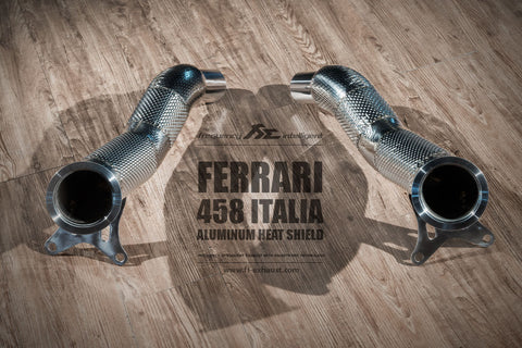 FI Exhaust Ferrari 458 Italia/Spider/Speciale/Speciale A DownPipe Only