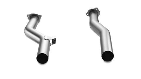 PORSCHE CAYENNE TURBO S (958) 2013 Front link pipe set (Titanium) DP-PO/T/1