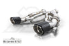 FI Exhaust McLaren 675LT Valvetronic Mufflers + Dual Tips