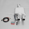 REMUS Sport Exhaust Axle-back-system with integrated valve (optional tips) for MINI Cooper S F57 Cabrio